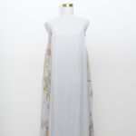 Orange Floral Maxi Dress - Size 10