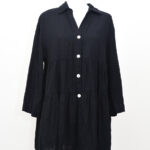 Black Shirt Dress - Size 8