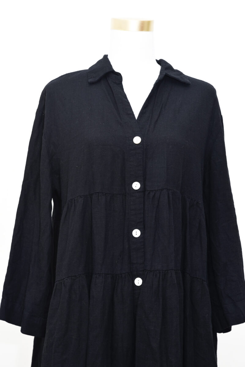 Black Shirt Dress - Size 8