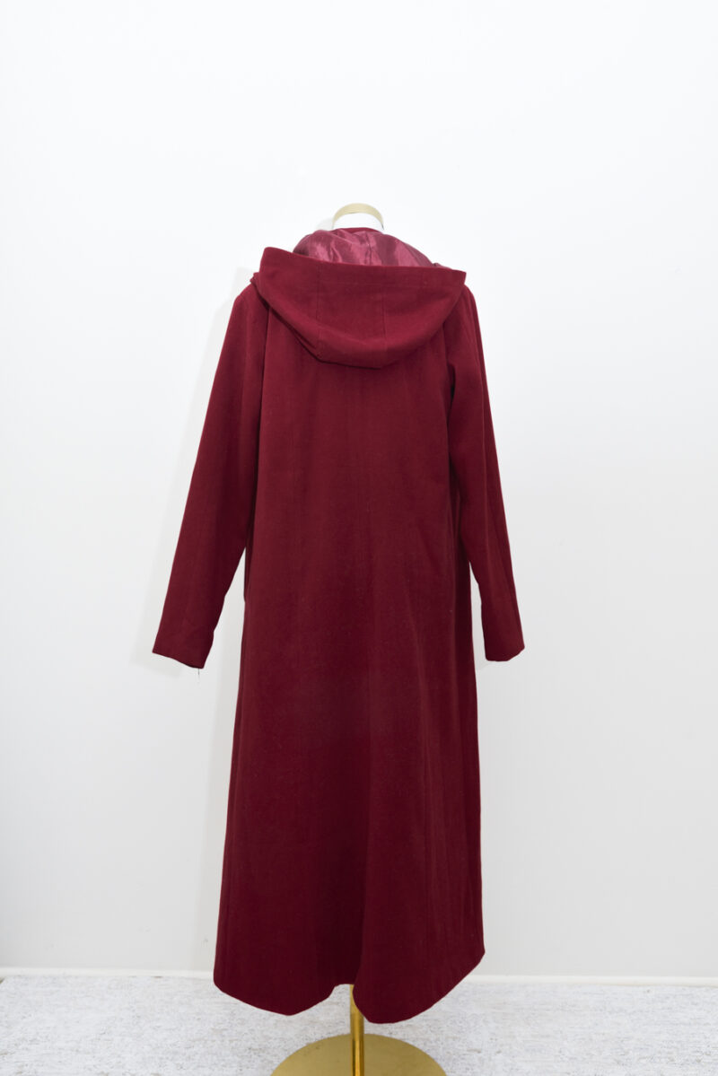 Long Red Coat - Size 10