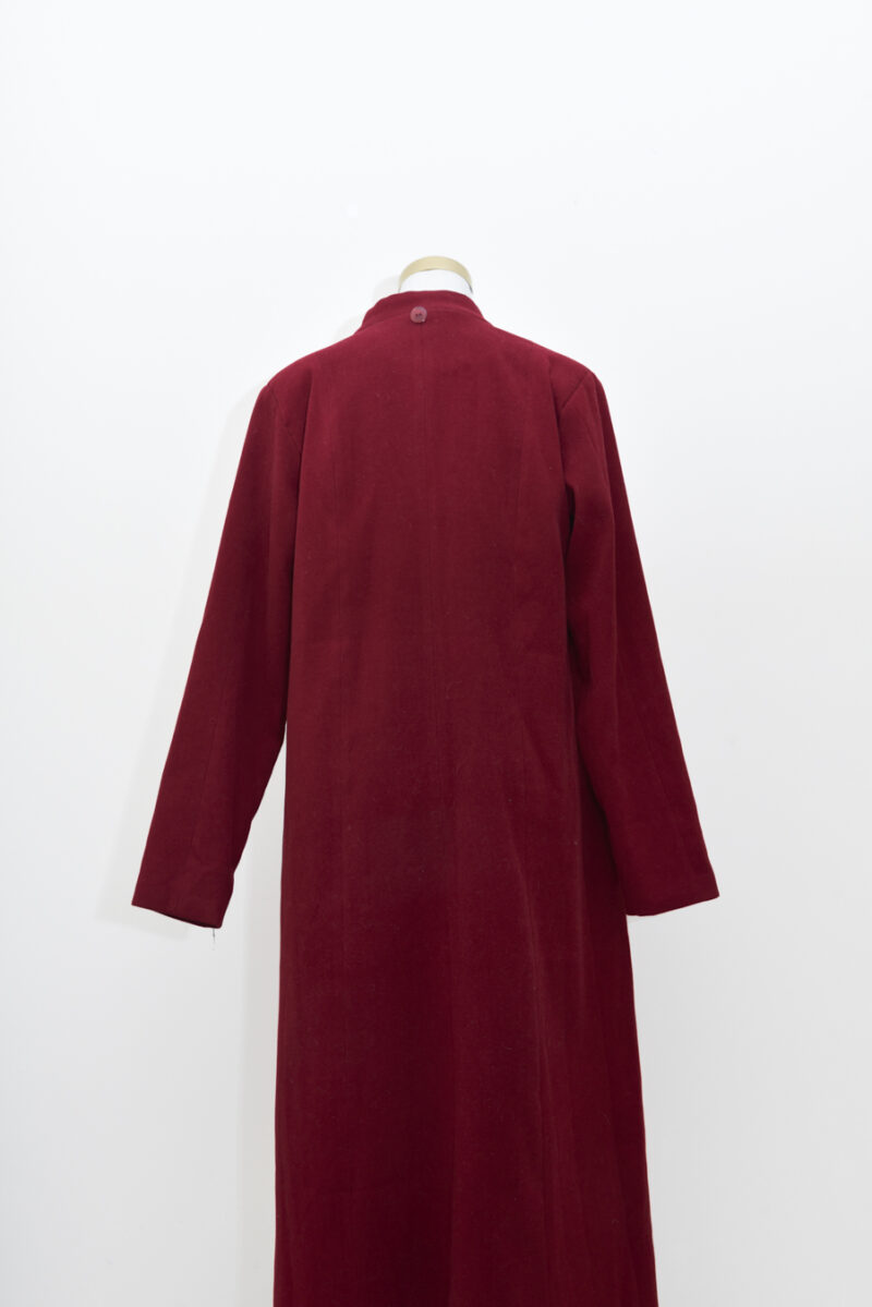 Long Red Coat - Size 10