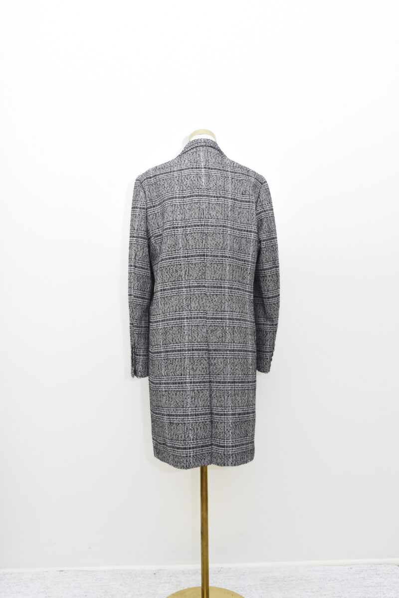 Checkered Gray Coat - Size 8