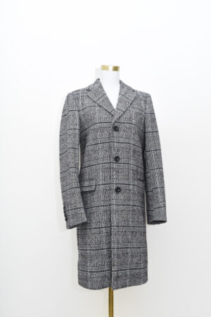 Checkered Gray Coat - Size 8