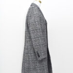 Checkered Gray Coat - Size 8