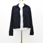 Black Denim Jacket - Size 12