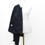 Black Denim Jacket - Size 12