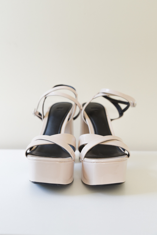 Zara Platform Block Heel - Size 9