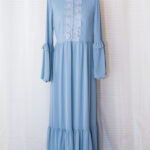 Sky Blue Maxi Dress - Size 8