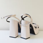 Zara Platform Block Heel - Size 9