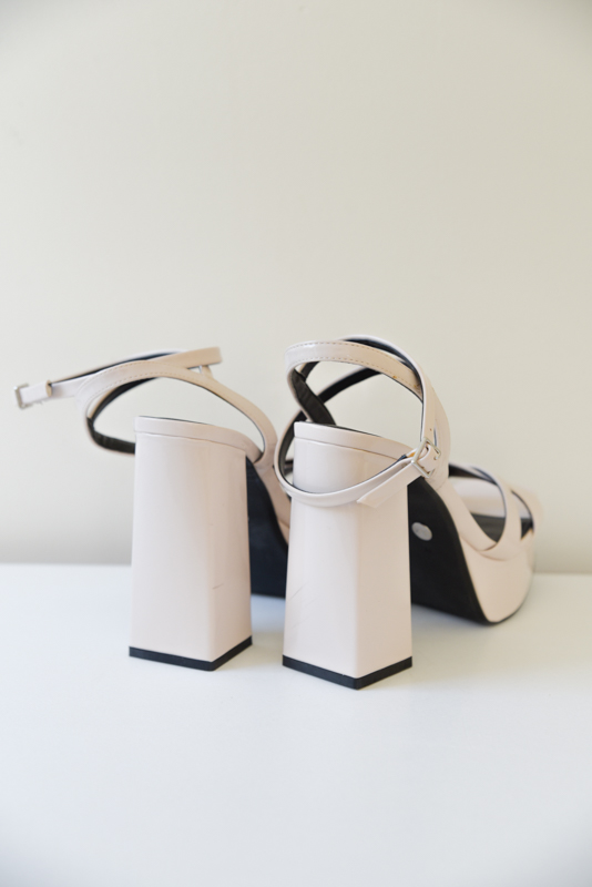 Zara Platform Block Heel - Size 9