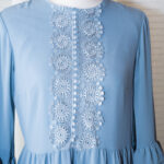 Sky Blue Maxi Dress - Size 8