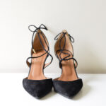 Aquazzura Black Heel - Size 6