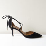 Aquazzura Black Heel - Size 6