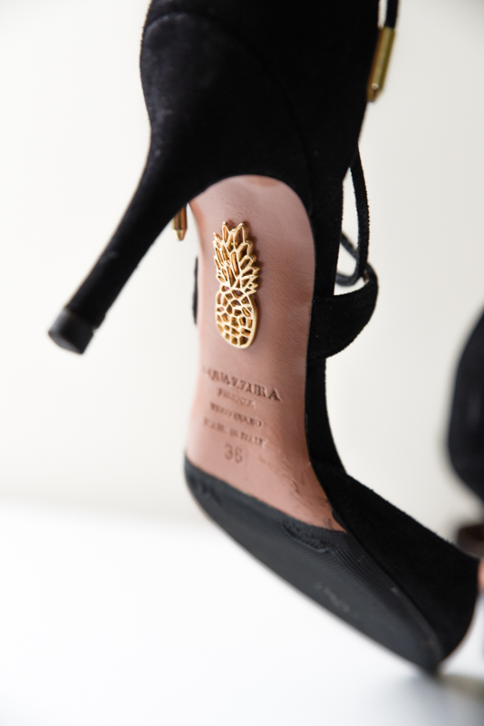 Aquazzura Black Heel - Size 6