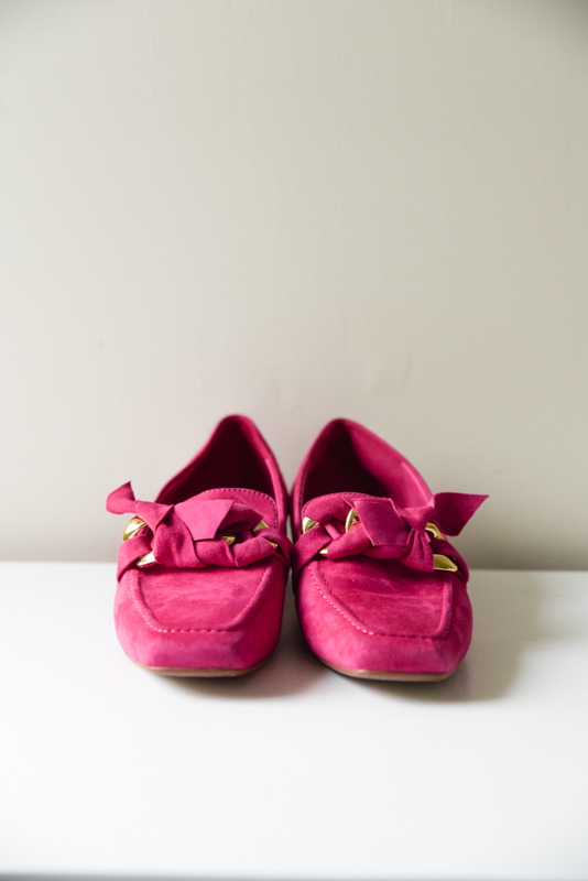 Bresley Fuchsia Pink Flats - Size 7