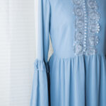 Sky Blue Maxi Dress - Size 8