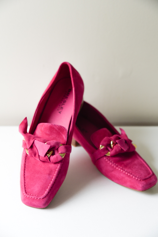 Bresley Fuchsia Pink Flats - Size 7