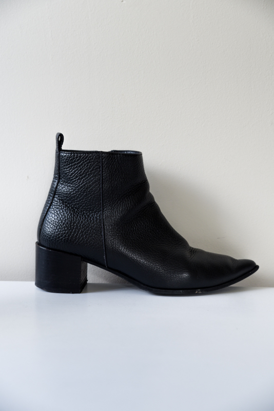 Everlane Black Leather Boot - Size 8.5
